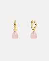 9CT ADALITA HUGGIE EARRINGS