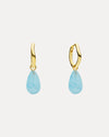 9CT ADALITA HUGGIE EARRINGS