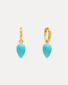 9CT ANU HUGGIE EARRINGS