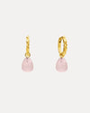 9CT ANU HUGGIE EARRINGS
