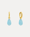 9CT ANU HUGGIE EARRINGS