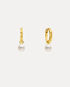 9CT ANU HUGGIE EARRINGS