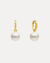 9CT ANU HUGGIE EARRINGS