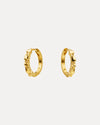 9CT ANU HUGGIE EARRINGS