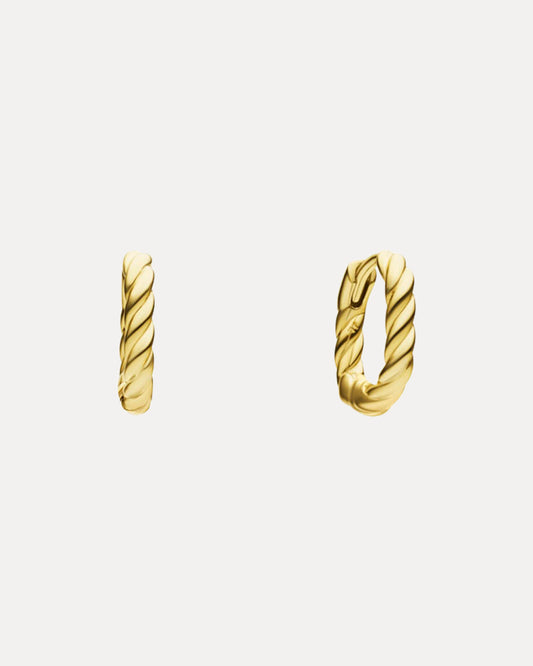 9CT LUISA HUGGIE EARRINGS