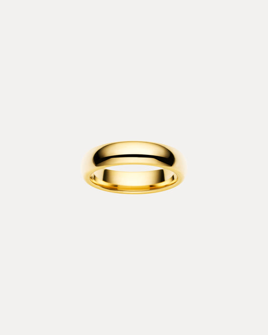 18CT YELLOW GOLD TWICKENHAM WEDDING BAND