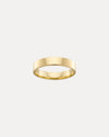18CT YELLOW GOLD 4.5MM FLAT ROUND WEDDER