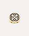 9CT ONYX VASARI RING