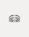STERLING SILVER TRIPLE MOMENTUM RING