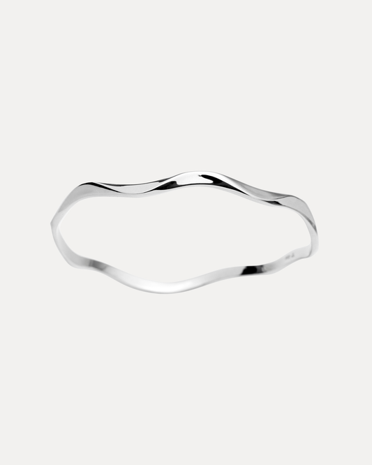 STERLING SILVER NAMOI BANGLE