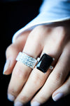 18CT DIAMOND WRAP RING
