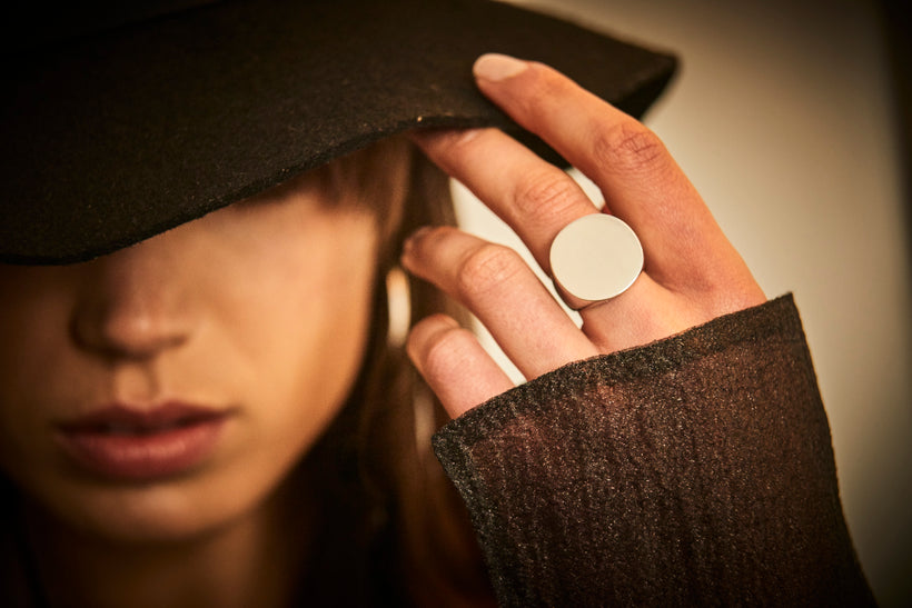 STERLING SILVER SANTORINI RING