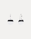 STERLING SILVER SNOWBALL EARRINGS
