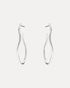 STERLING SILVER CASSAVETES DROP EARRINGS