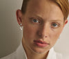 STERLING SILVER OTTO LONG DROP STUD EARRINGS