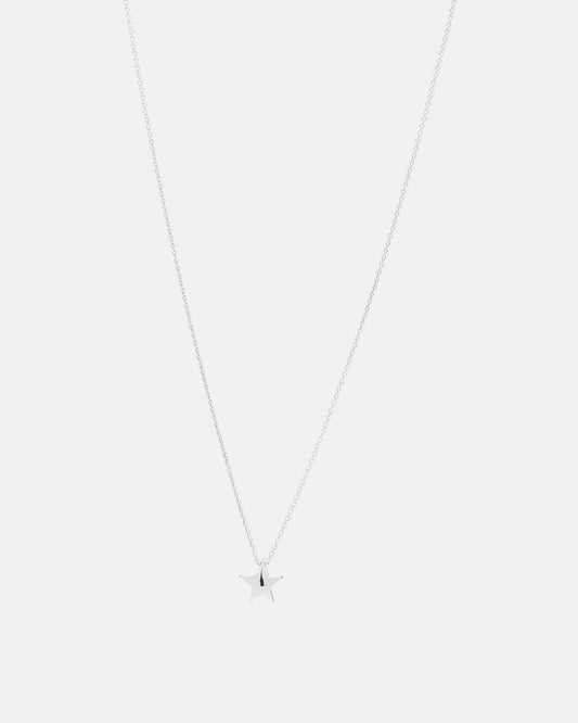 STERLING SILVER STAR PENDANT