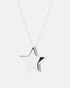 STERLING SILVER STAR PENDANT