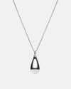 STERLING SILVER KARVAN PENDANT