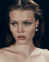 18CT SOUTH SEA PEARL & DIAMOND TRULLI EARRINGS