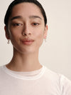 9CT GOLD ORIANA HUGGIE EARRINGS