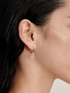 9CT GOLD ORIANA HUGGIE EARRINGS