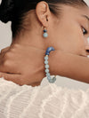 9CT AQUAMARINE & KYANITE LA DOLCE BRACELET