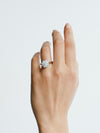 18CT WHITE GOLD DIAMOND HAMPSTEAD RING