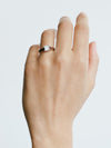 18CT WHITE GOLD DIAMOND PUTNEY RING