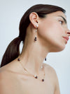 9CT PEARL & PEACOCK PEARL LENA NECKLACE