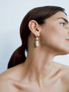 9CT BAROQUE & PEARL LENA EARRINGS