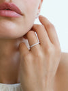 18CT WHITE GOLD DIAMOND PICCADILLY BAND (SMALL)