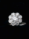 18CT WHITE GOLD DIAMOND HAMPSTEAD RING