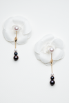 9CT PEARL & PEACOCK PEARL LENA DROP EARRINGS
