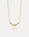 9CT GOLD PEARL MATRIX PENDANT