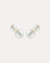 9CT 2 PEARL STUD EARRINGS