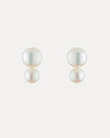 9CT 2 PEARL STUD EARRINGS