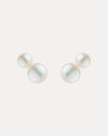 9CT 2 PEARL STUD EARRINGS