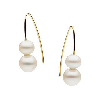 9CT PEARL ALESSANDRIA EARRINGS