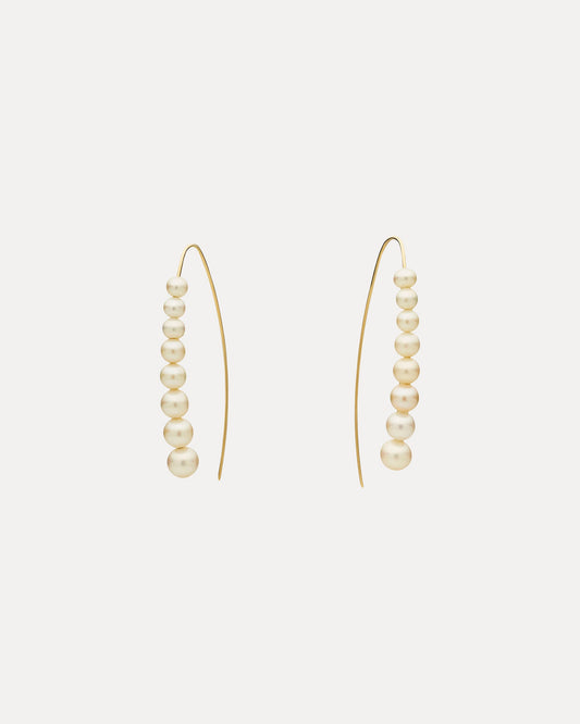 9CT PEARL MINI ROMANCE EARRINGS