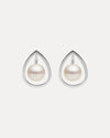 STERLING SILVER PEARL MOONAGE DAYDREAM EARRINGS