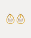 9CT PEARL MOONAGE DAYDREAM EARRINGS