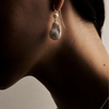 9CT BAROQUE & ROUND PEARL ANISTON EARRINGS