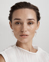 9CT ROSE GOLD PINK PEARL GATTACA EARRINGS