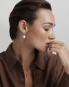 9CT ADALITA HUGGIE EARRINGS