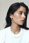 9CT OTTO DROP STUD EARRINGS