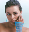 9CT LONDON BLUE TOPAZ & SAPPHIRE BINOCHE RING