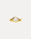 18CT YELLOW GOLD DIAMOND THAMES RING