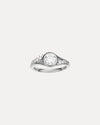 18CT WHITE GOLD DIAMOND BRIXTON RING