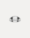 18CT WHITE GOLD DIAMOND HOLBORN RING
