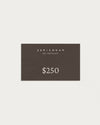 JAN LOGAN $250 GIFT CERTIFICATE